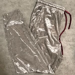 NWT Silver Velvet LLR Jax Joggers XL